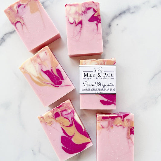 Milk & Pail - Peach Magnolia Goat Milk Soap