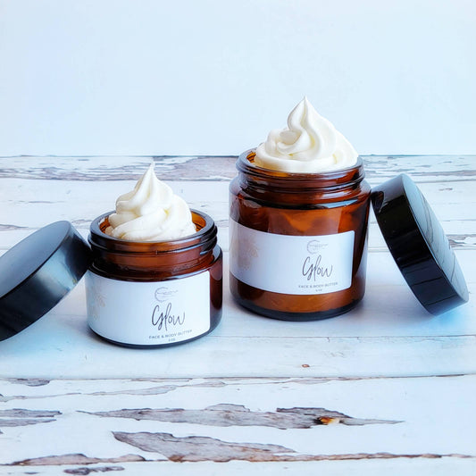 Moonlight at Midnight Holistics - Glow Organic Body Butter Whipped Shea Butter & Raw Honey