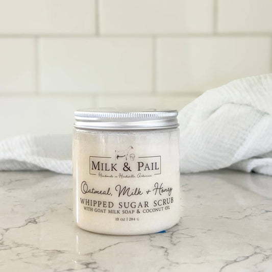 Milk & Pail - Oatmeal, Milk & Honey Whipped Sugar Scrub