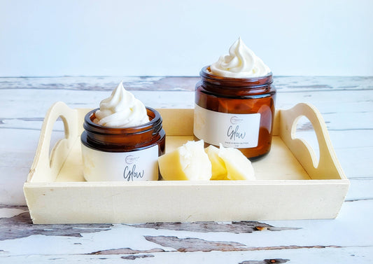 Moonlight at Midnight Holistics - Glow Organic Body Butter Whipped Shea Butter & Raw Honey
